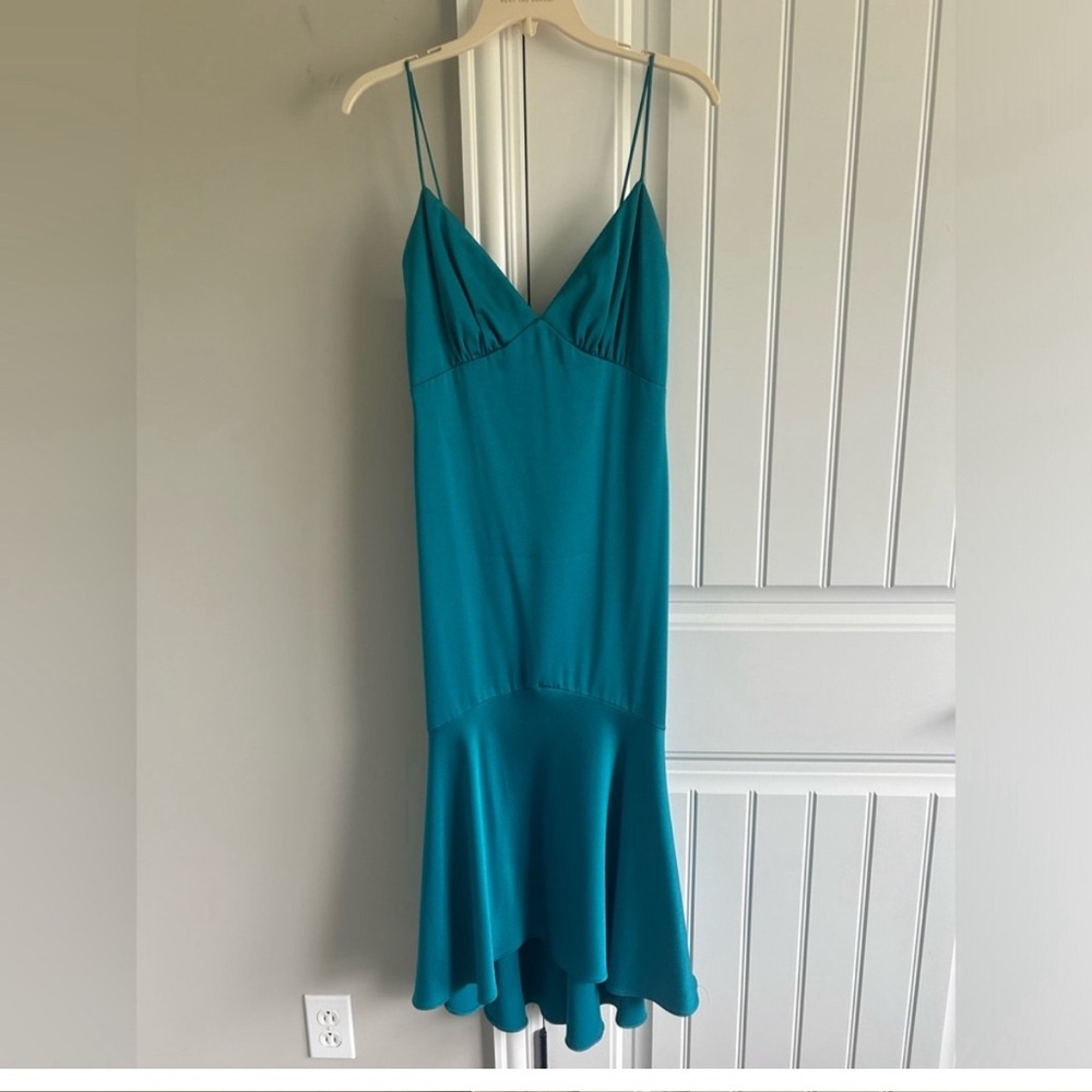 Theia 20s style midi dress
